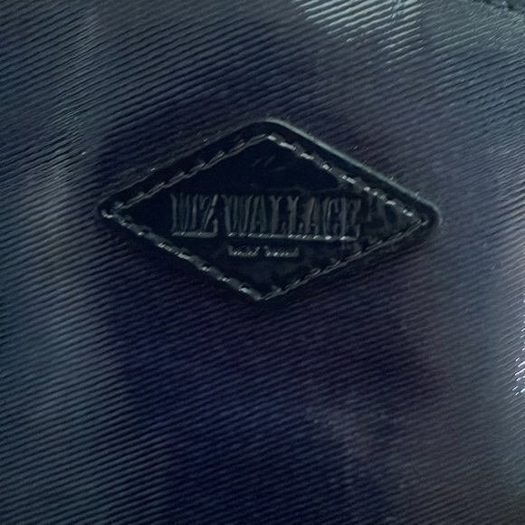 MZ Wallace Chelsea Tote small in Navy Gloss. - Picture 3 of 14